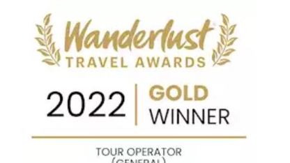 Audley Travel wins Gold in the Wanderlust Reader Travel Awards